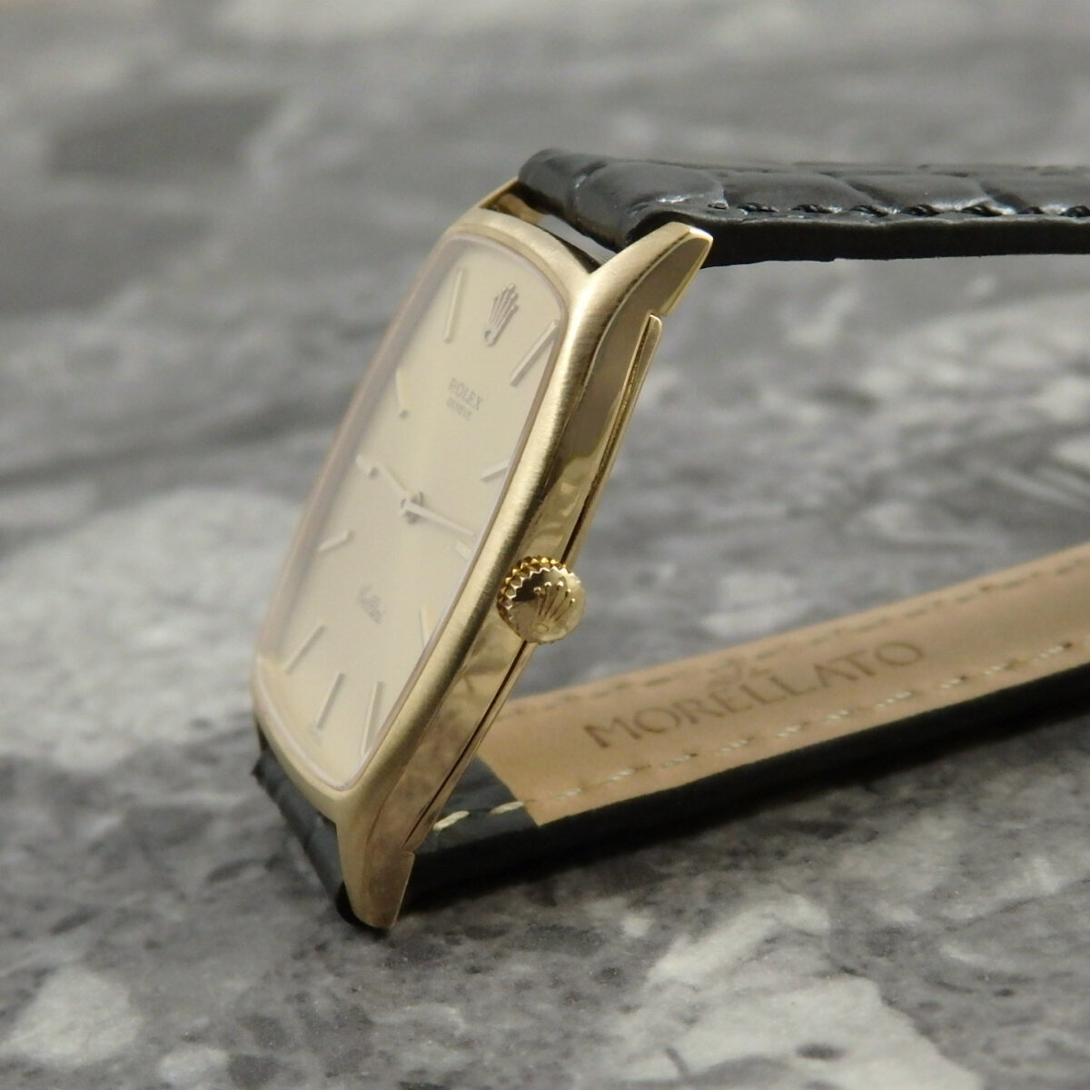 ROLEX チェリーニ 3807 YG シャンパン ダイアル アンティーク