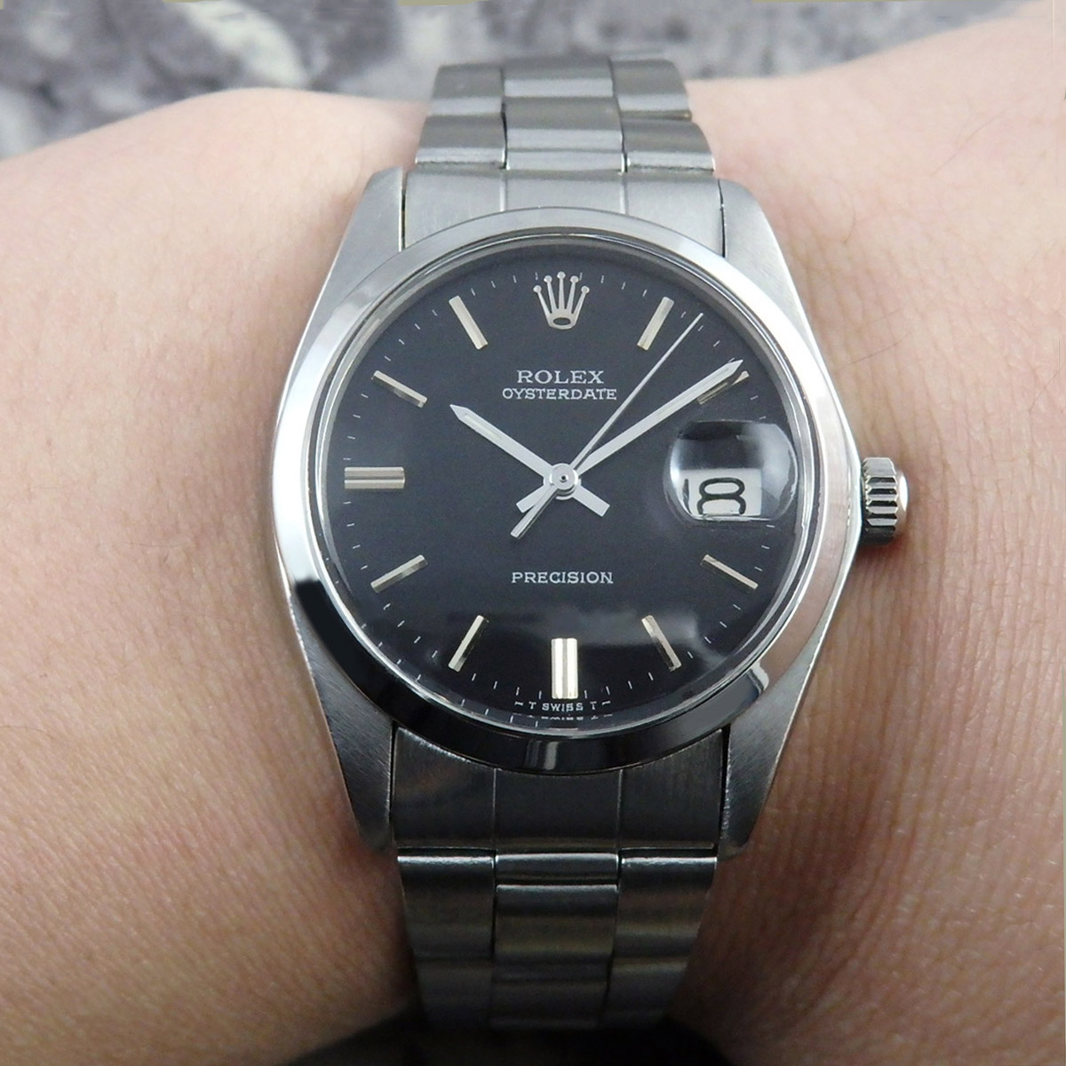 ロレックス オイスターデイト 6694 1972年製 | アンティーク時計の販売ならアンティークウォッチライフ