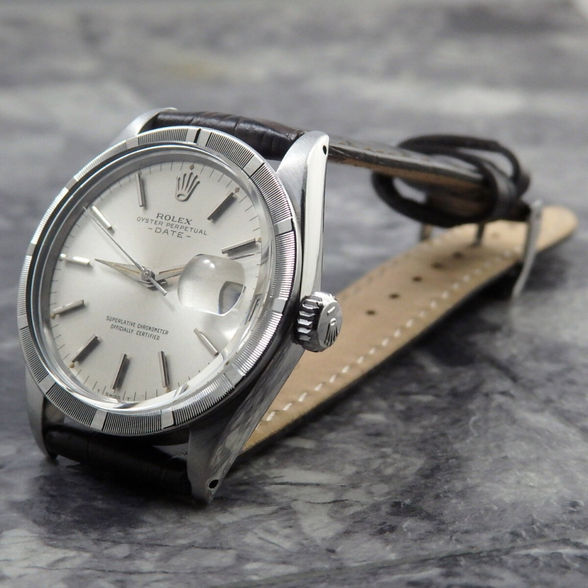 ROLEX オイスターパーペチュアルデイト 1501 ドルフィンハンド