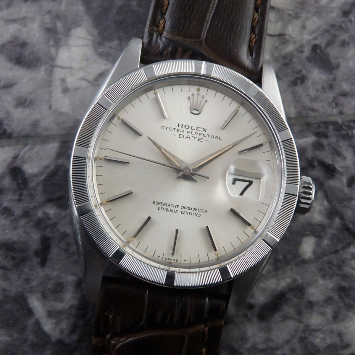 ROLEX オイスターパーペチュアルデイト 1501 ドルフィンハンド