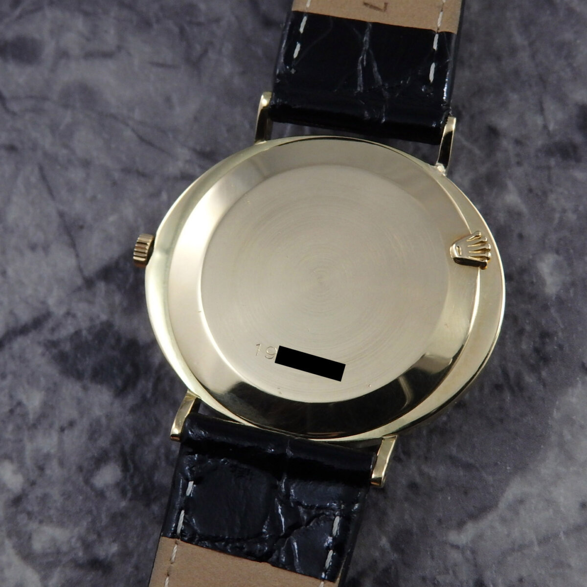 ロレックス アンティーク チェリーニ 18KYG メンズ オーバル