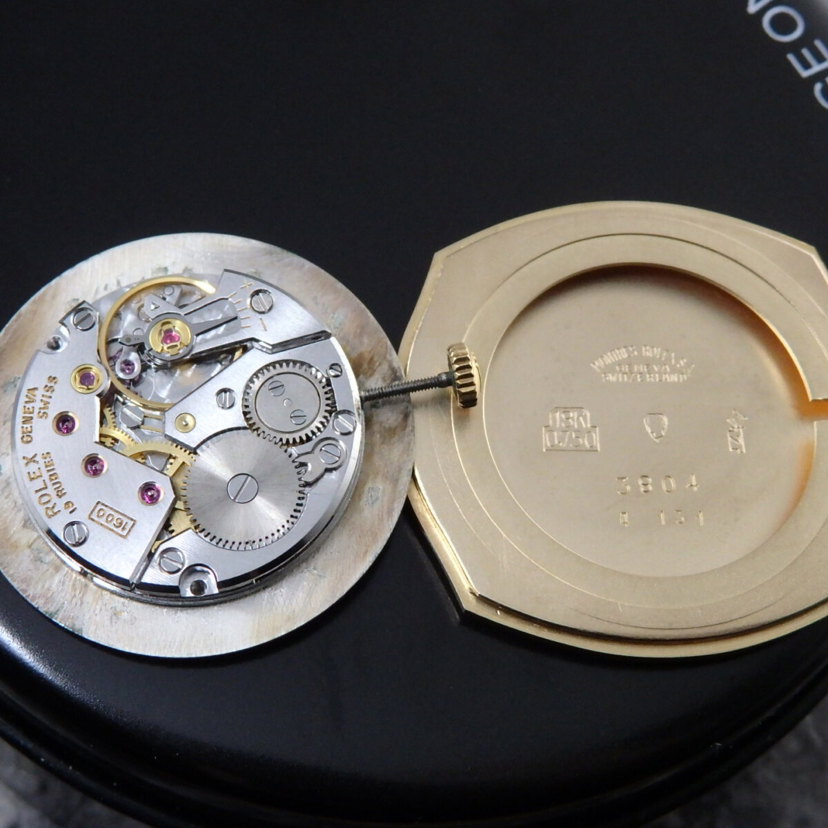 ロレックス アンティーク ヴィンテージ チェリーニ 3804 18KYG