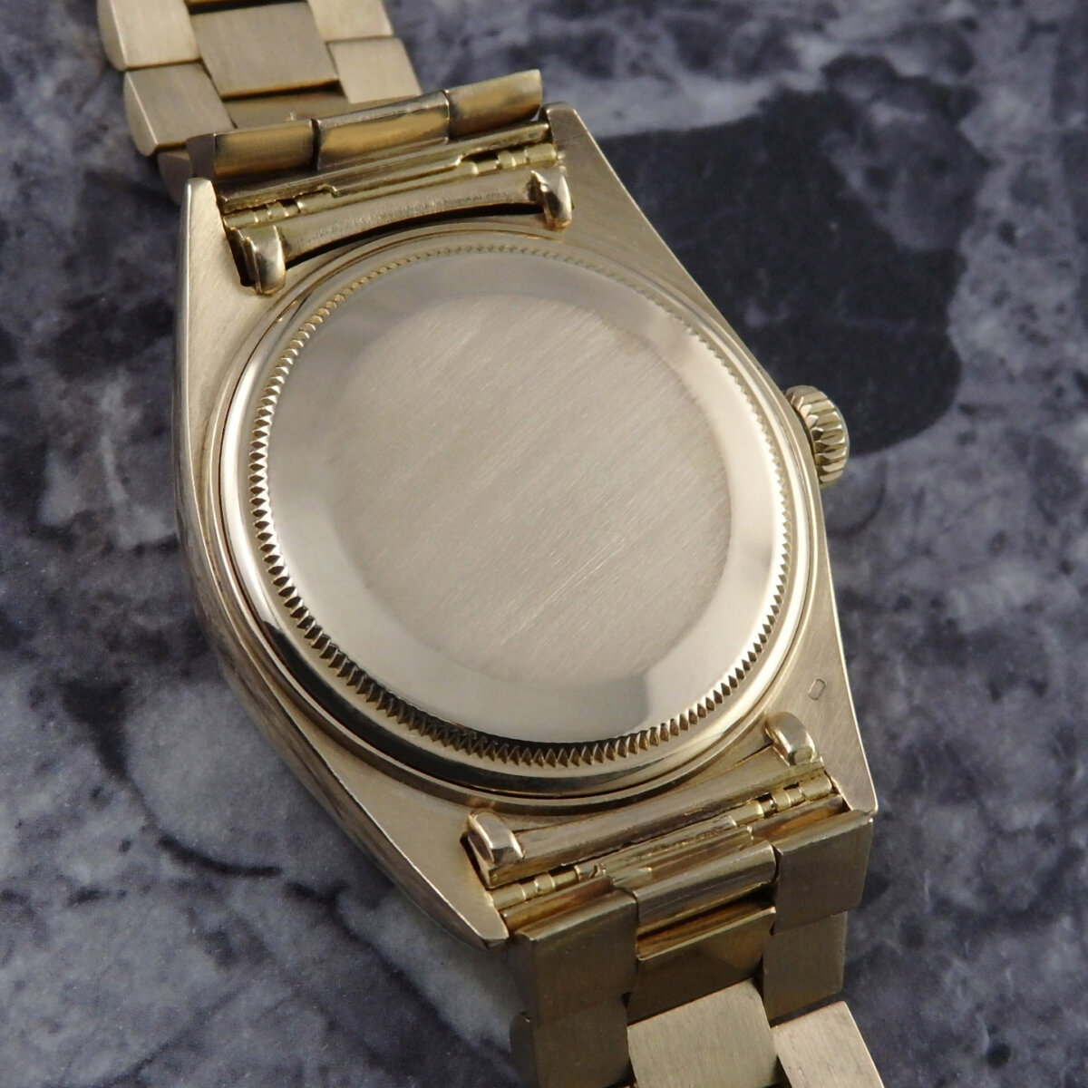 ロレックス　ヴィンテージ デイデイトブレスレットYG無垢Ref1803/8 rectangle_large_type_2_0e573b4