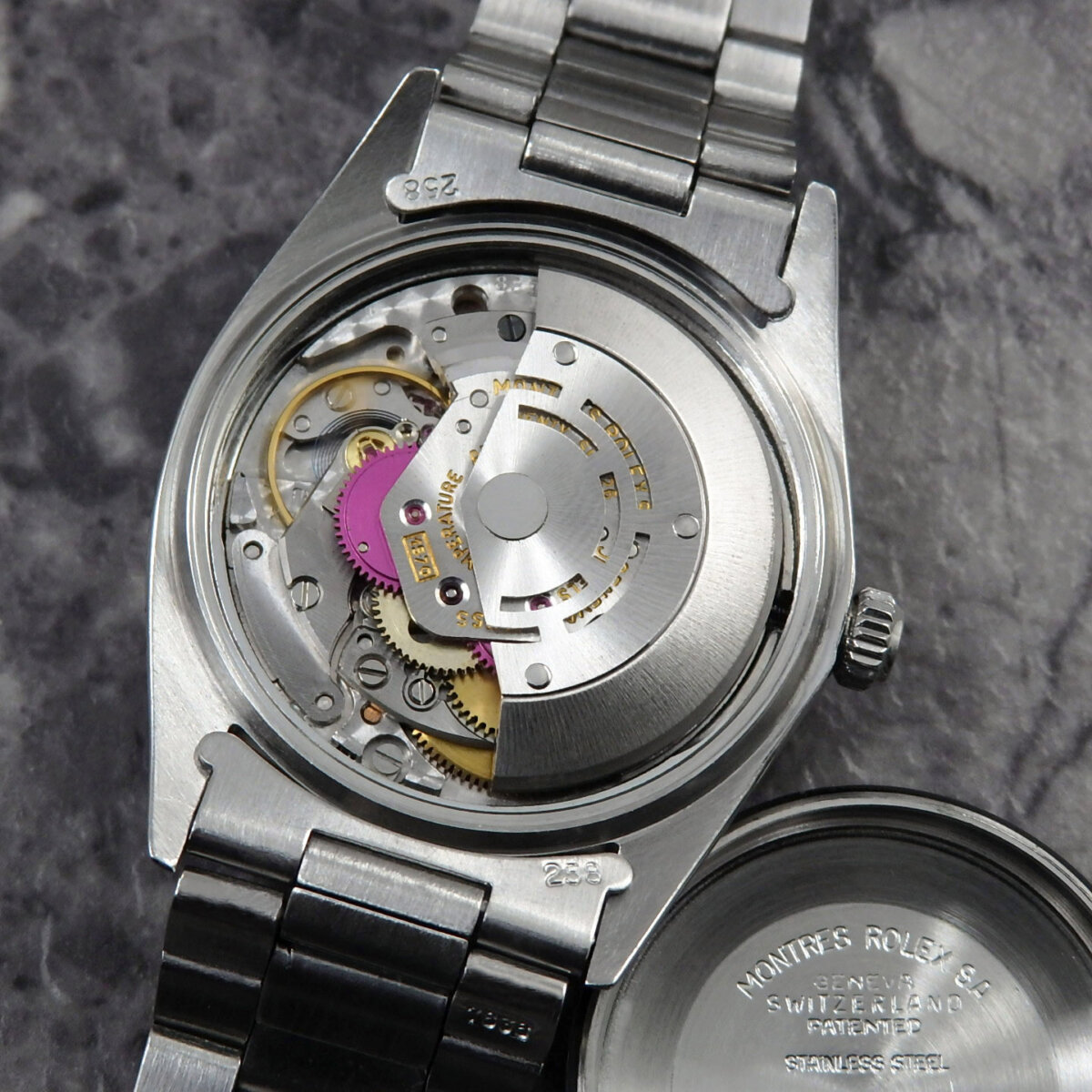 ロレックス ビッグ オイスターパーペチュアル REF.1018 ROLEX 三連