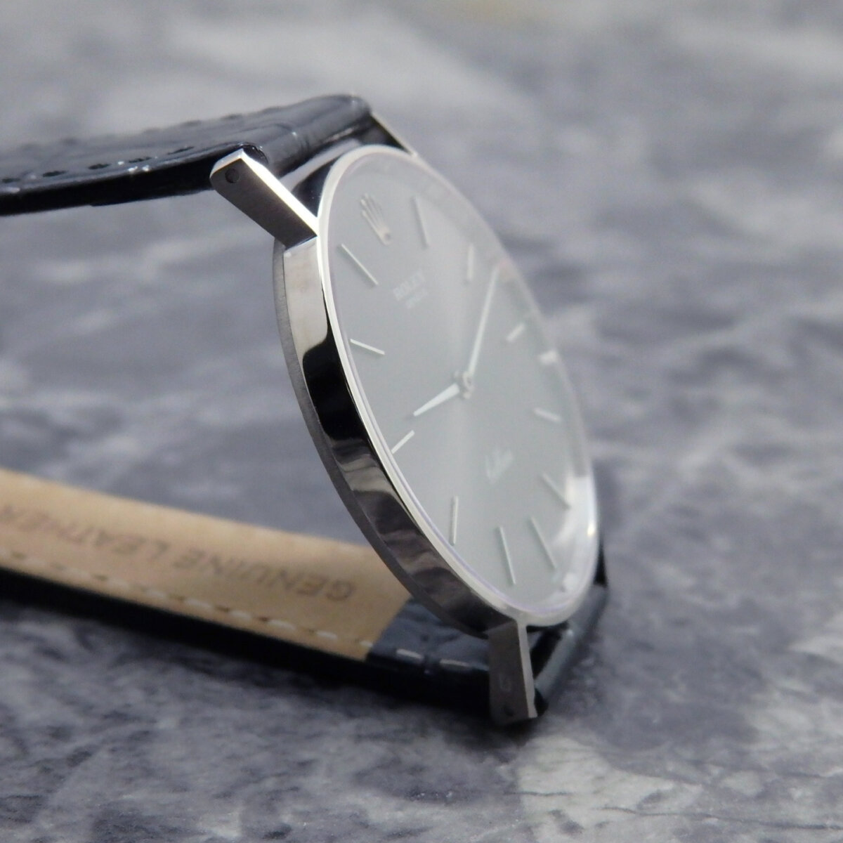 ロレックス チェリーニ REF.3833 希少 グレーダイヤル WG