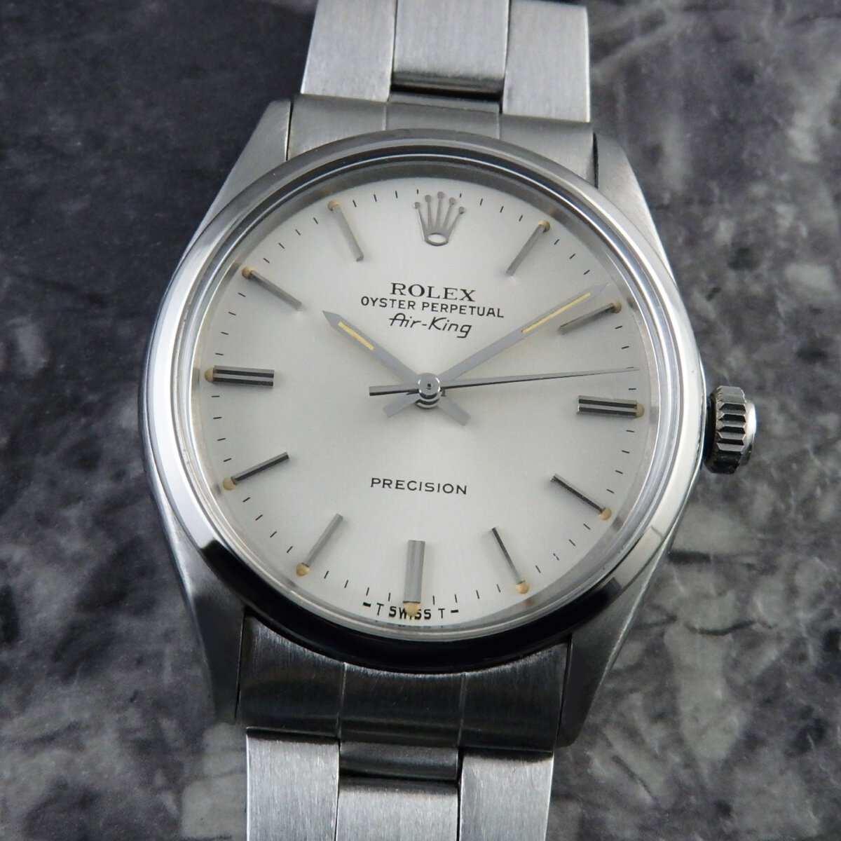 ロレックス エアキング シルバーダイヤル ROLEX AIR KING Ref.5500