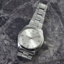 
                        ROLEX エアキング シルバーダイヤル ROLEX AIR KING Ref.5500 1969年:画像1
                  