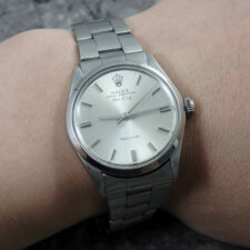 
                        ROLEX エアキング シルバーダイヤル ROLEX AIR KING Ref.5500 1969年:画像6
                  
