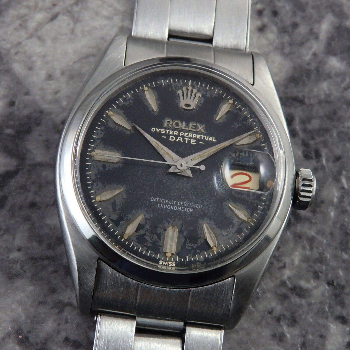 ジャンク品・ROLEX ・6534・オイスターパーペチヤルデイト・赤黒デイト ジャンク品・ROLEX ・6534・オイスターパーペチヤルデイト・赤黒