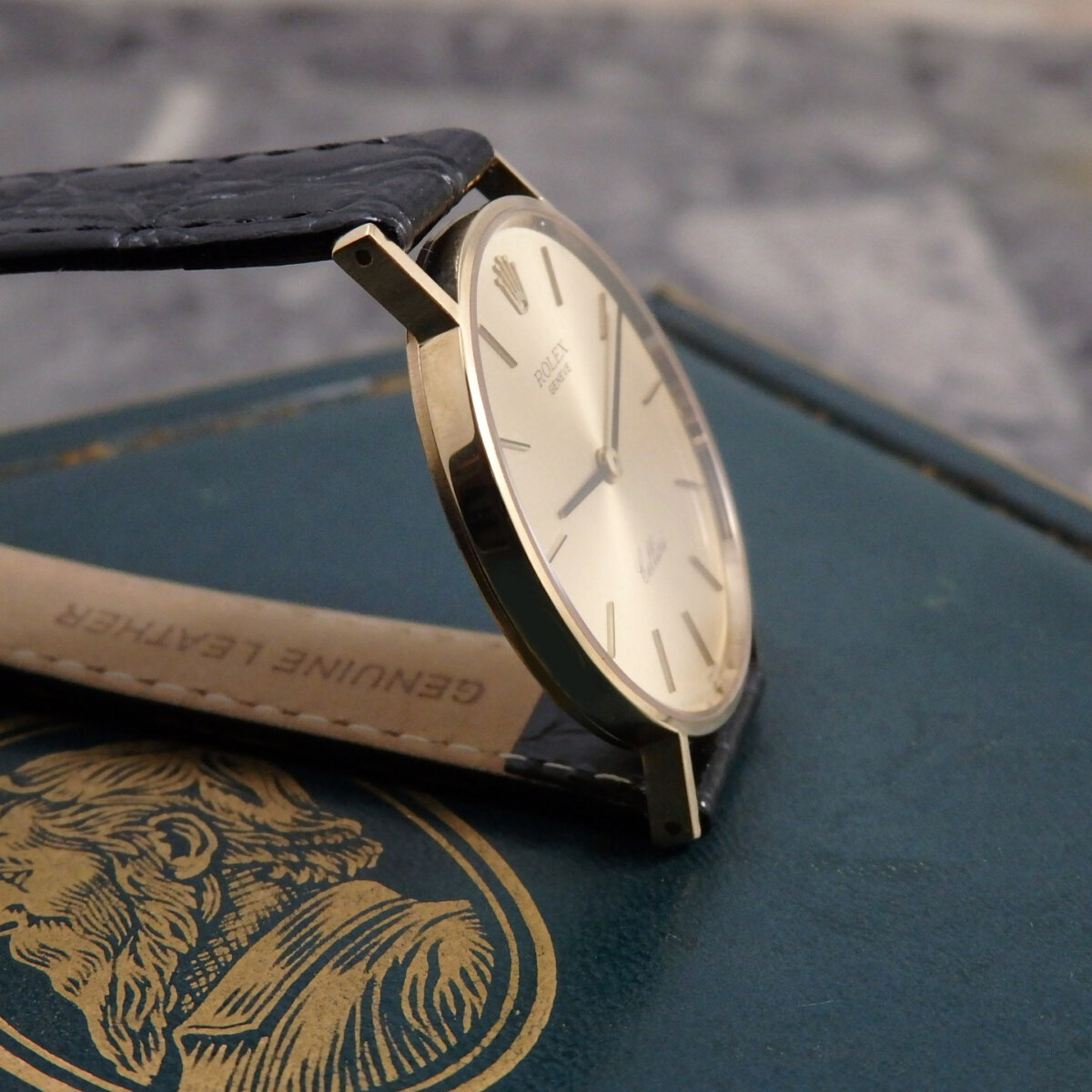 ロレックス 18金無垢 チェリーニ REF.3833 Cal.1600 手巻き ROLEX