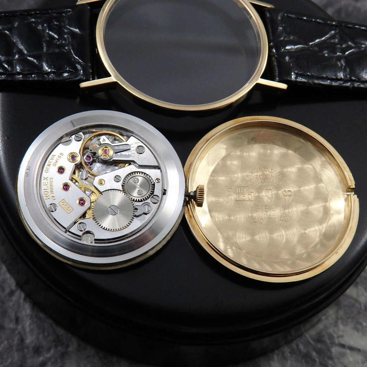 ロレックス 18金無垢 チェリーニ REF.3833 Cal.1600 手巻き ROLEX