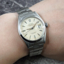 
                        ROLEX オイスターパーペチュアルデイト 6534 ヴィンテージ 1958年:画像6
                  