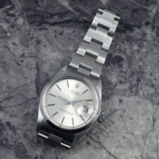 ロレックス オイスターパーペチュアルデイト Ref.1500 シルバーダイヤル 1969年製:画像1