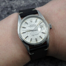 
                        ロレックス デイトジャスト 16014 希少 リネンダイヤル:画像6
                  