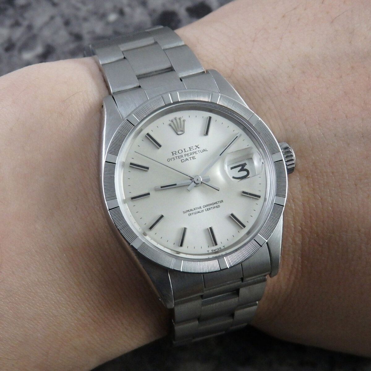 ロレックス オイスターパーペチュアル デイト Ref.1501 1968年製