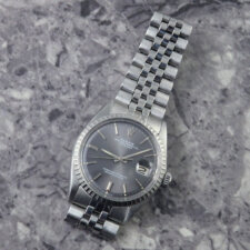 
                        ロレックス デイトジャスト 1603 希少 グレー シグマ ダイヤル:画像1
                  