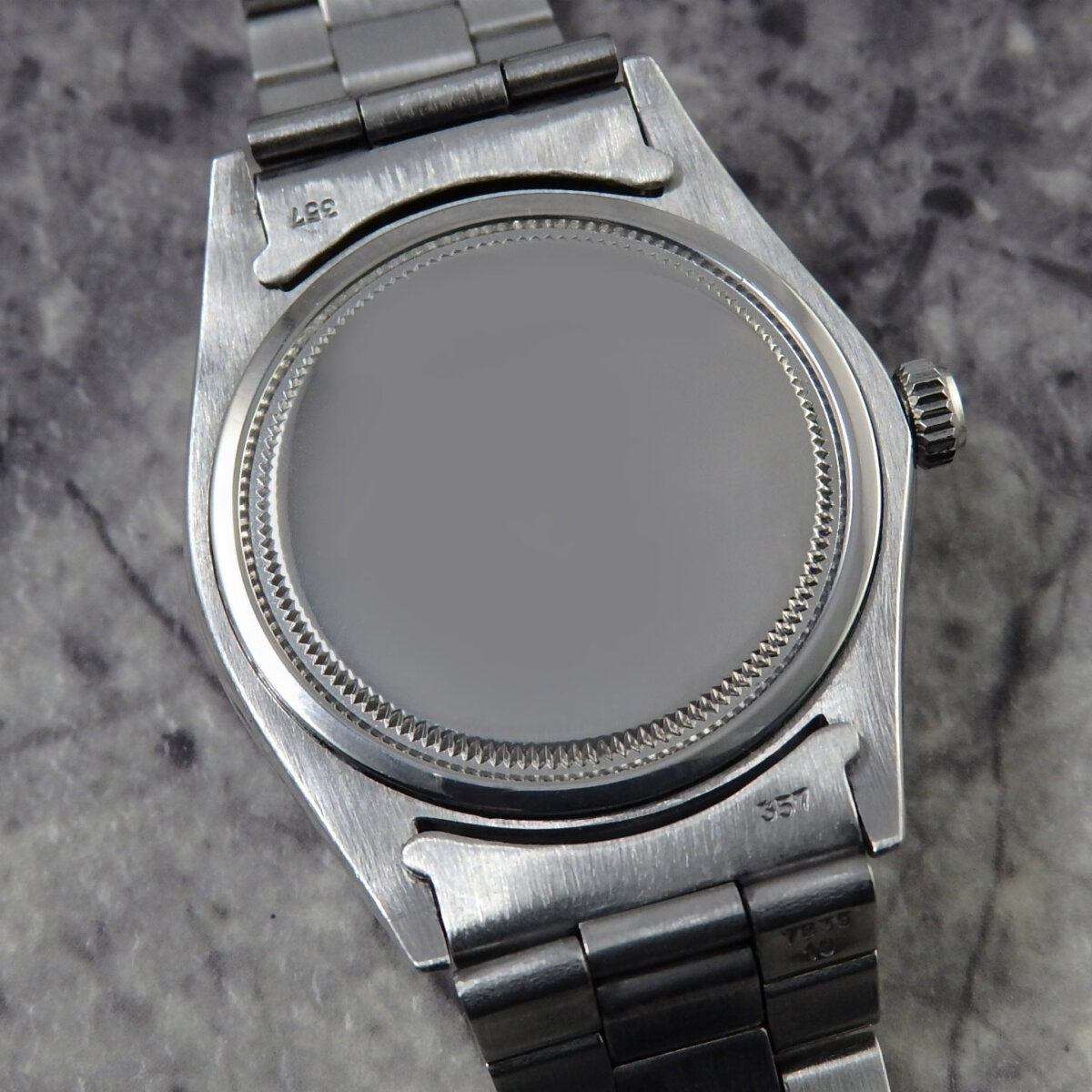 ロレックス オイスターデイト REF.6694 1971年製 シルバーダイヤル 手