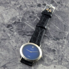 ロレックス ROLEX チェリーニ 18金無垢 オーバル ブルー グラデーション:画像1