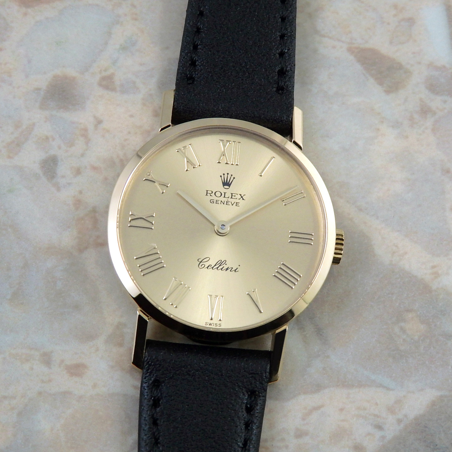 ロレックス　オリジナル　レディース　17mm ロレックス レディース ヴィンテージ ローマンダイヤル 4109