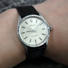 ロレックス オイスターパーペチュアル Ref.1007 希少 ノンデイト:画像6