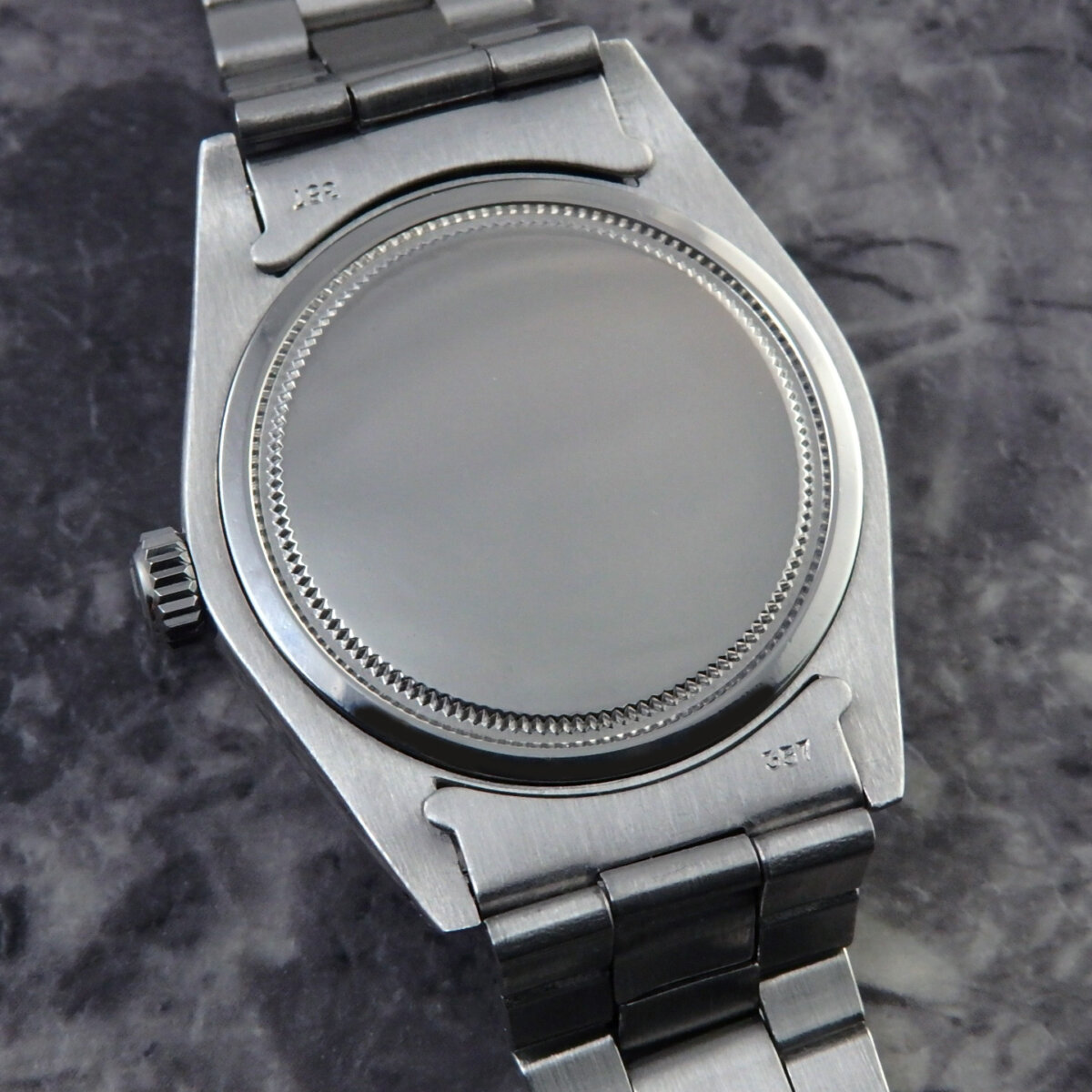 ロレックス オイスター Ref.6427 エンジンターンドベゼル 希少フェイス