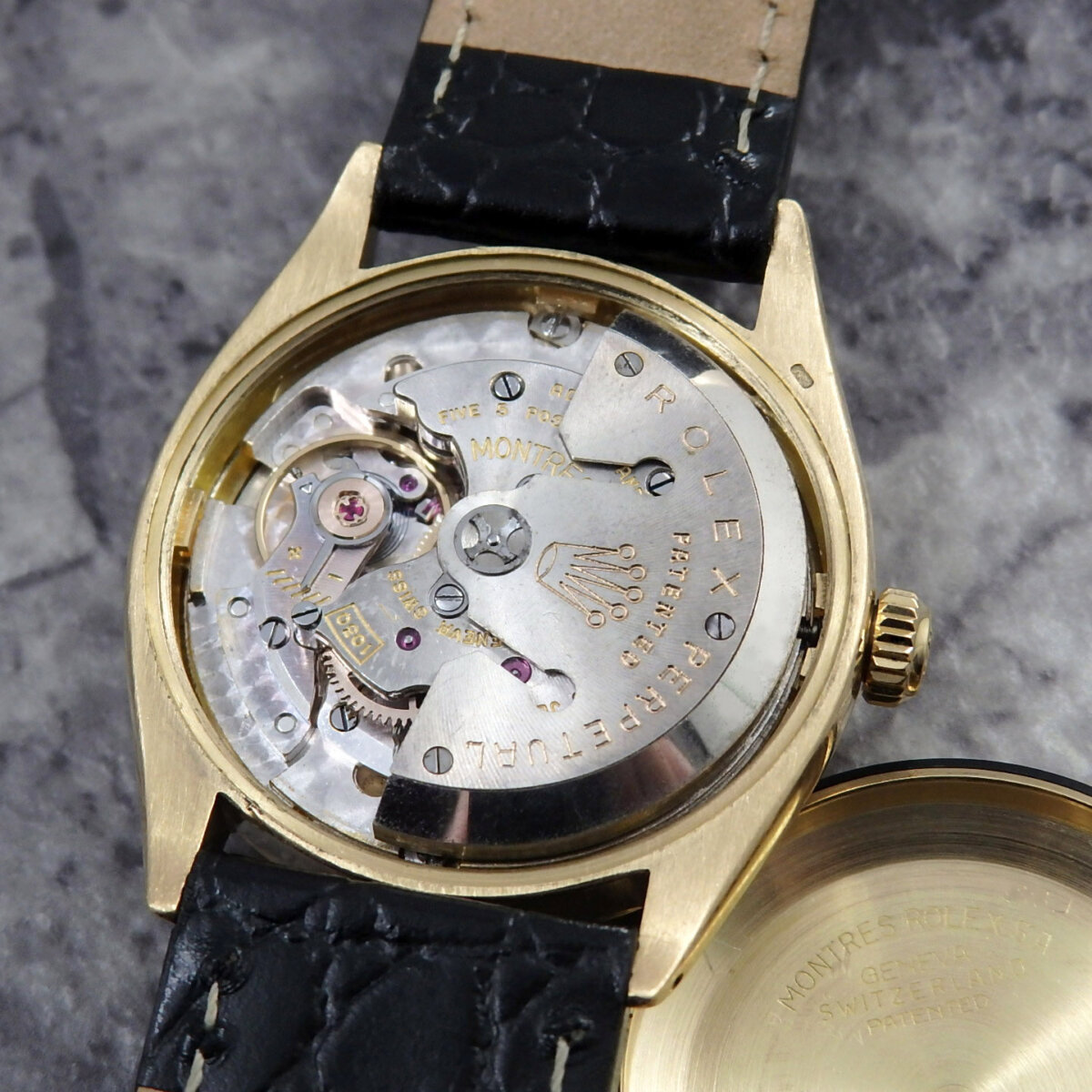 ロレックス アンティーク オイスターパーペチュアル Ref.6567 18KYG 金