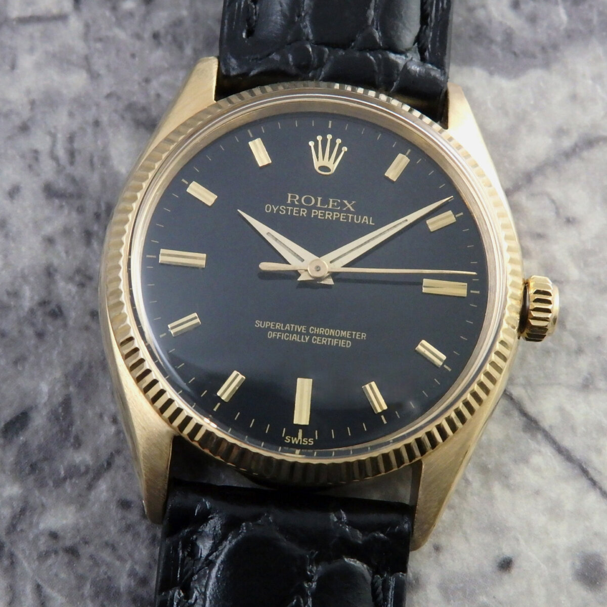 ロレックス アンティーク オイスターパーペチュアル Ref.6567 18KYG 金 