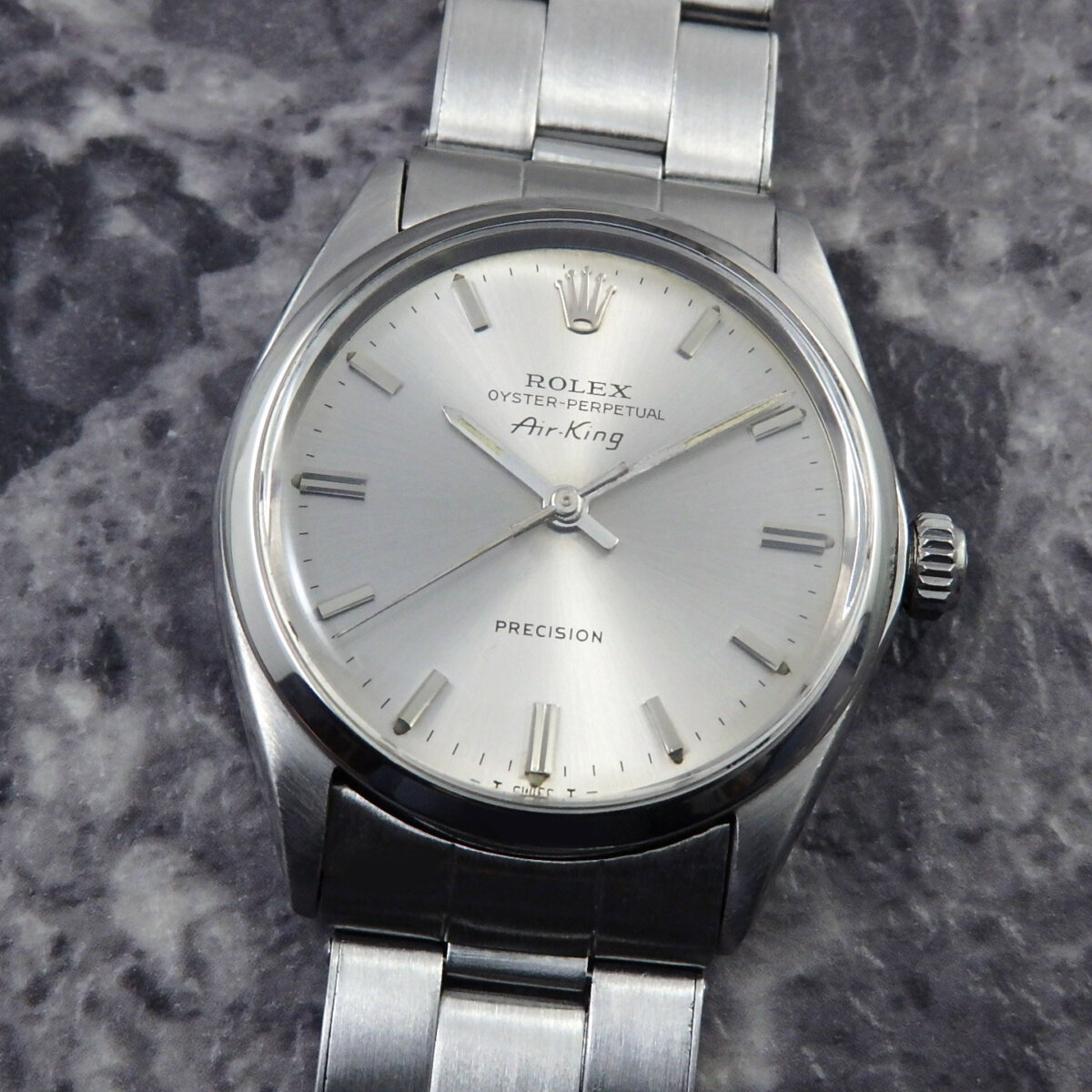 ROLEX エアキング 5500ティファニー　自動巻き腕時計 ロレックス ロレックス エアキング Ref.5500 自動巻き ROLEX 1965年 ROLEX