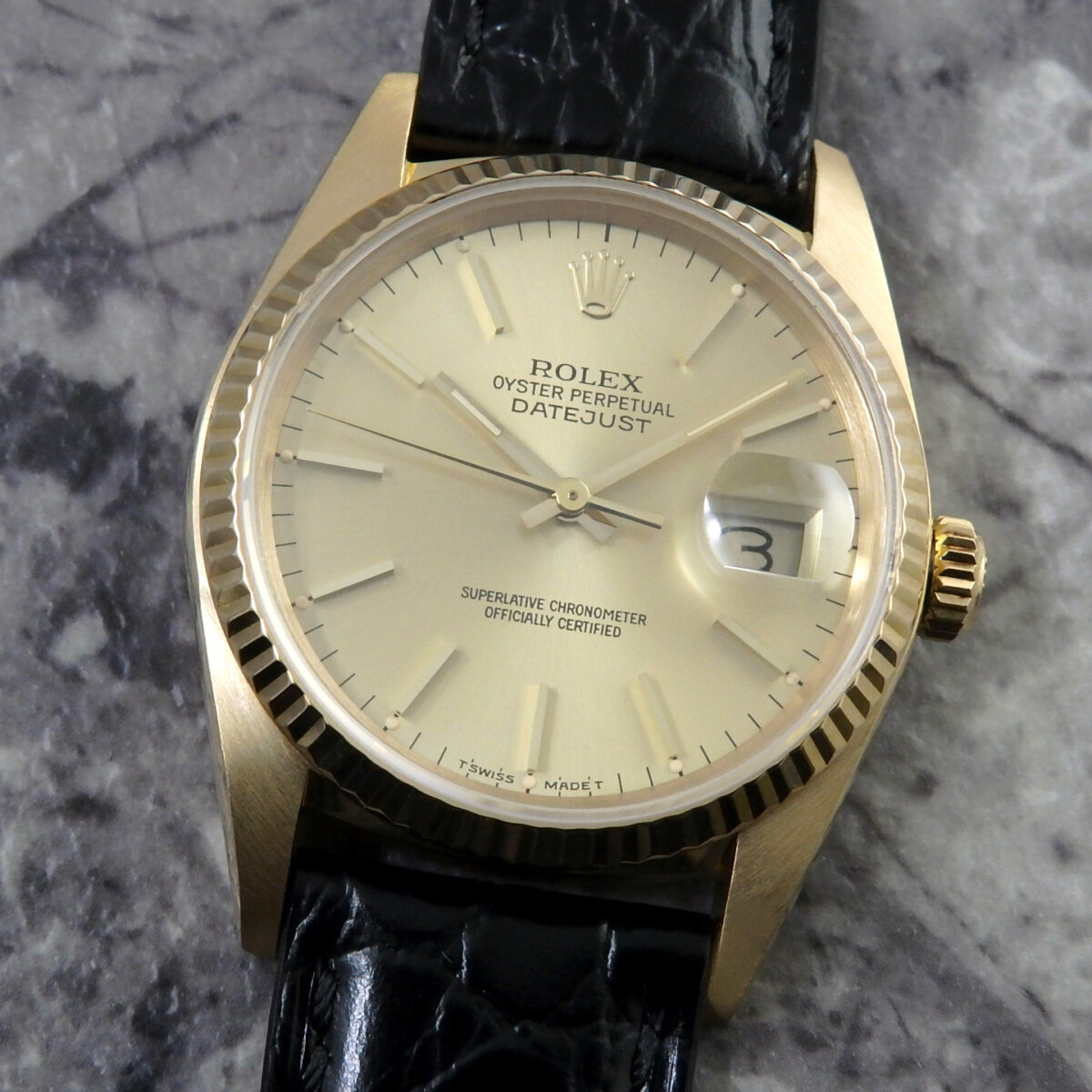 ロレックス デイトジャスト 16018 YG Cal.3035 1985年 ROLEX DATEJUST