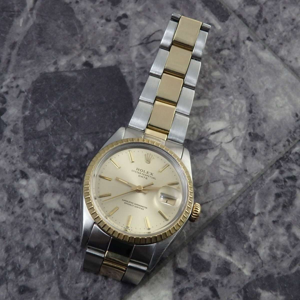 ROLEX オイスターパーペチュアルデイト コンビ Ref.1505