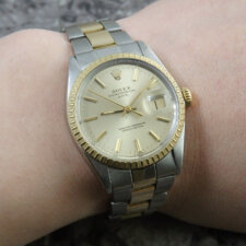 
                        ROLEX オイスターパーペチュアルデイト コンビ Ref.1505:画像6
                  