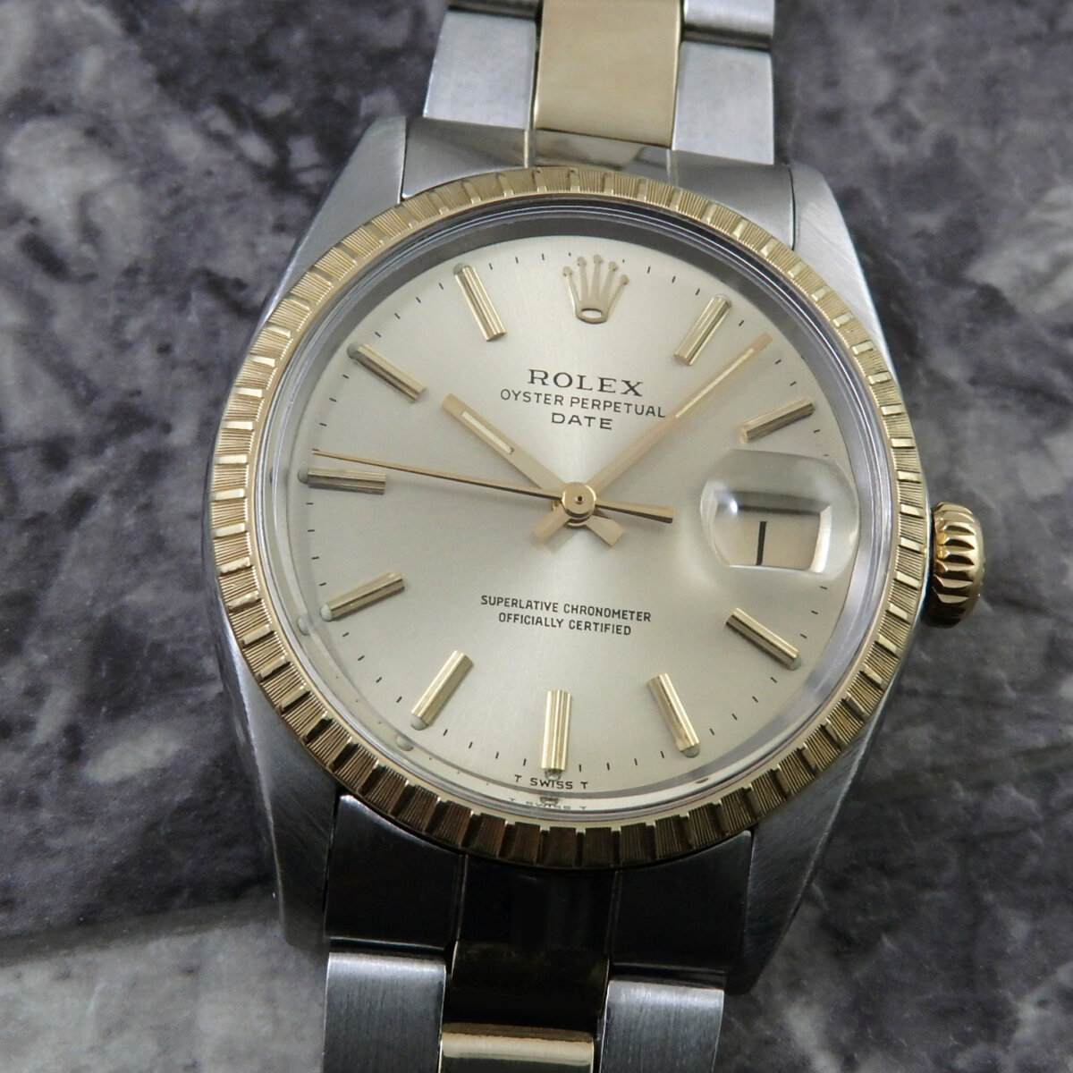 ROLEX オイスターパーペチュアルデイト コンビ Ref.1505