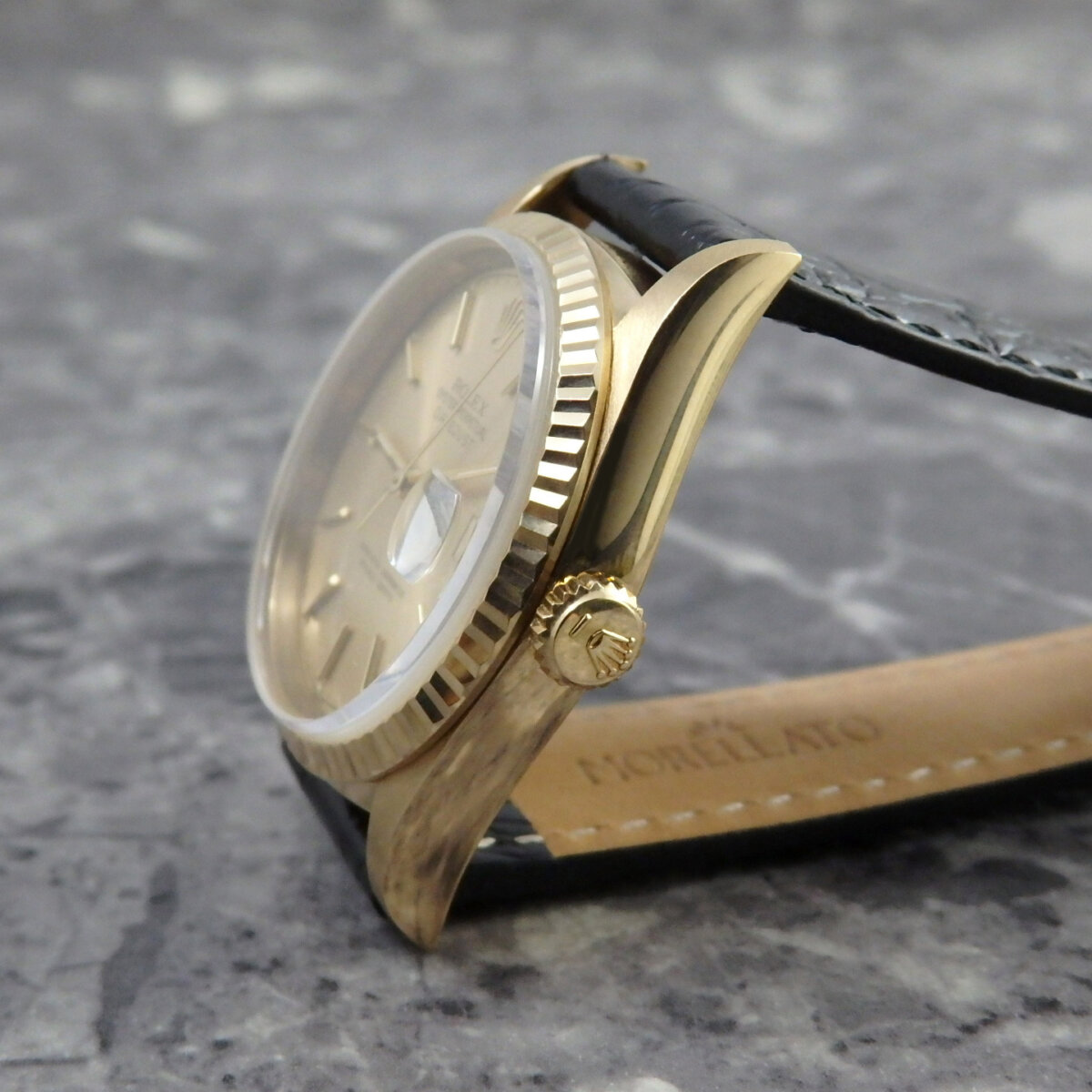 ロレックス デイトジャスト REF.16238 YG 希少 チャプターリング