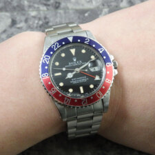 
                        ロレックス GMT マスター 16750 ヴィンテージ 1984年 ギャランティ 保証付:画像5
                  