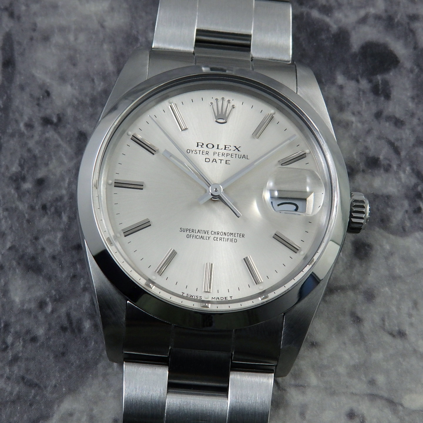 ロレックス オイスターパーペチュアルデイト 15000 ROLEX 保証付 1988