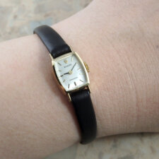 ロレックス レディース ヴィンテージ 1971年 金無垢 イエローゴールド ギャランティ付:画像6