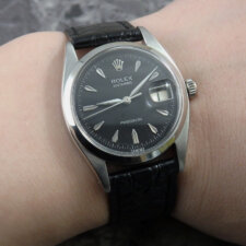 
                        ロレックス ヴィンテージ Ref.6494 赤黒カレンダー 1958年:画像6
                  