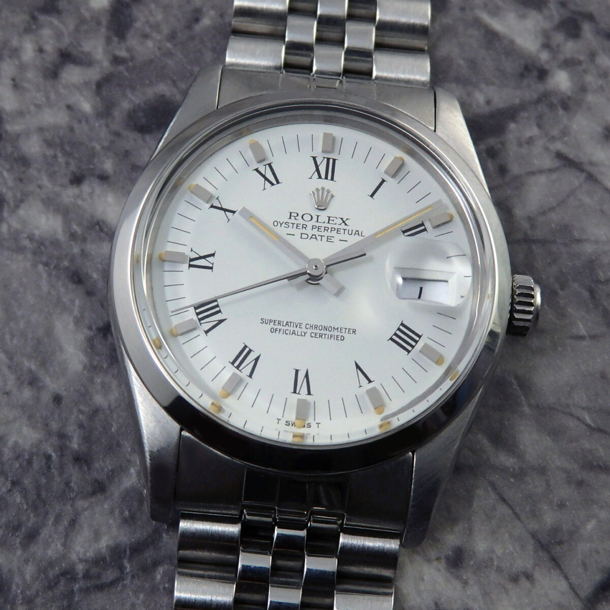 ROLEX オイスターパーペチュアル デイト REF.15000 1981年製 BUCHERER