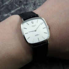 ROLEX チェリーニ Ref.4114 金無垢 ホワイトゴールド 1974年:画像6