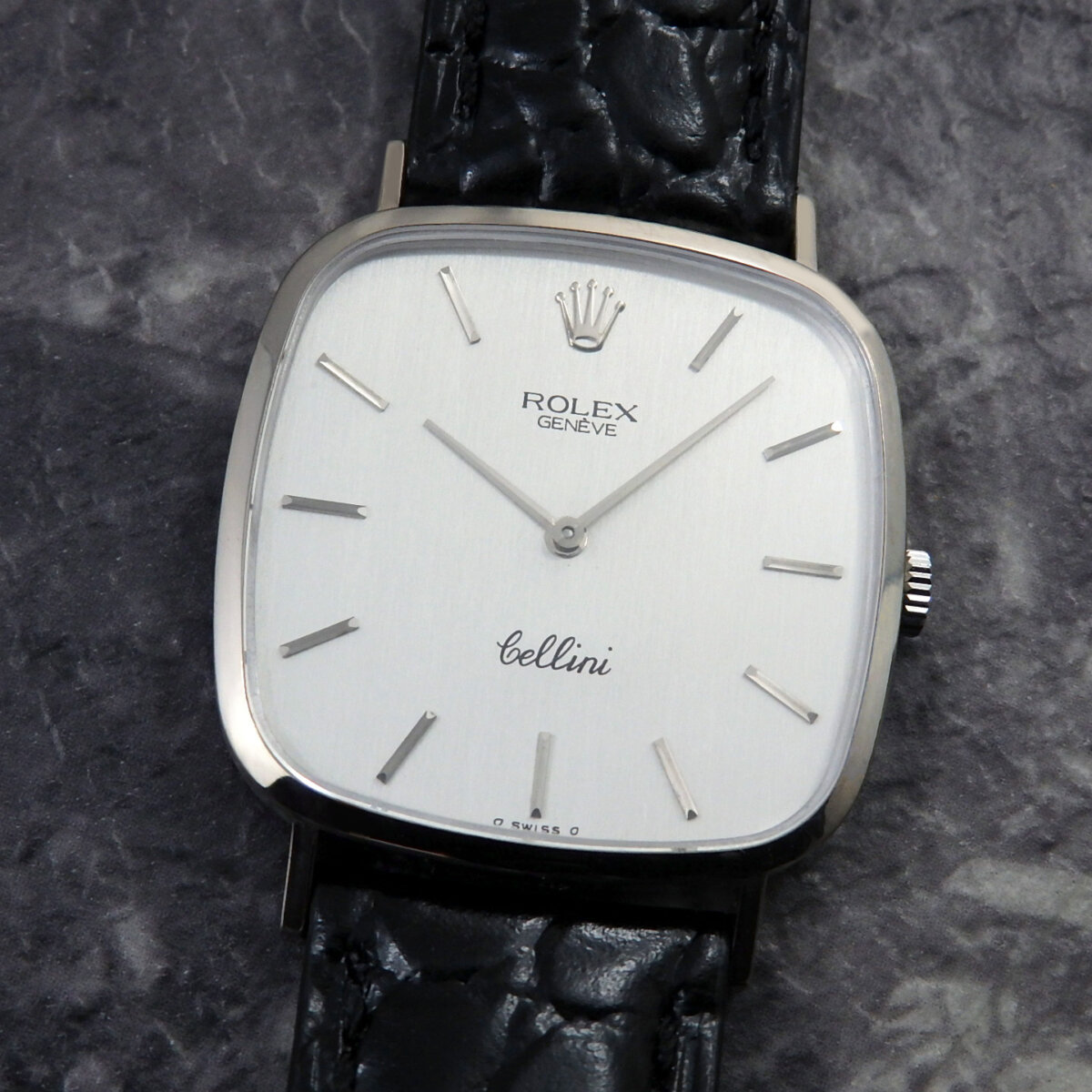 ROLEX チェリーニ Ref.4114 金無垢 ホワイトゴールド 1974年