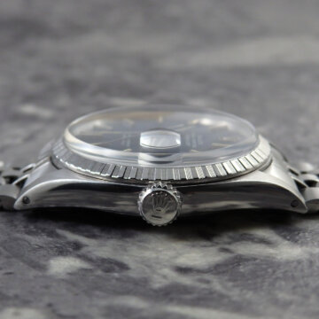 ロレックス ROLEX デイトジャスト レッドアイ アンティーク ヴィンテージ 1966年 希少 1603 側面 リューズ