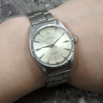 ROLEX オイスターパーペチュアル 6569 CAL.1030 試着イメージ