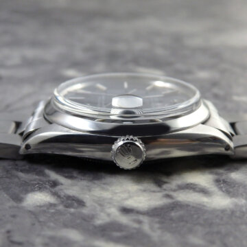 ROLEX オイスターパーペチュアルデイト REF.1500 ブラック 側面 リューズ