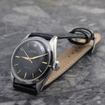 ロレックス OYSTER ROYAL Ref.6444 ブラック 正面全体