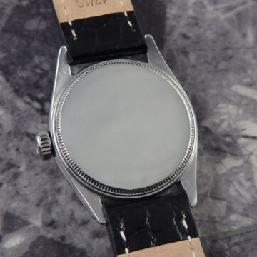 ロレックス OYSTER ROYAL Ref.6444 ブラック 背面 ベルト