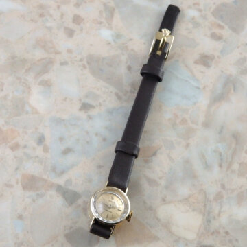 ROLEX レディース ヴィンテージ 18K Ref.2164 背面 ベルト