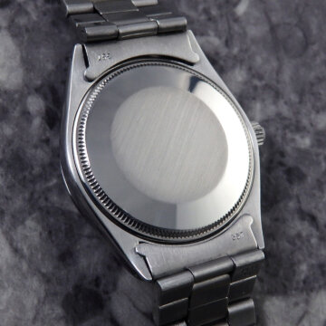 ロレックス エアキング シルバーダイヤル Ref.5500 自動巻 ノンデイト 背面