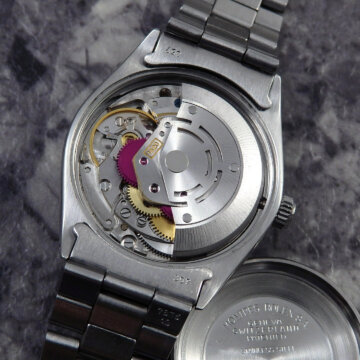 ロレックス エアキング シルバーダイヤル Ref.5500 自動巻 ノンデイト ムーブメント