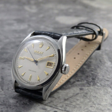 ロレックス ROLEX オイスターデイト OYSTERDATE 赤カレンダー Ref.6094 アンティーク 正面全体