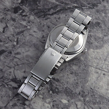 ROLEX オイスターパーペチュアルデイト 1501 1968年製 箱・ギャランティ付き 背面 ベルト